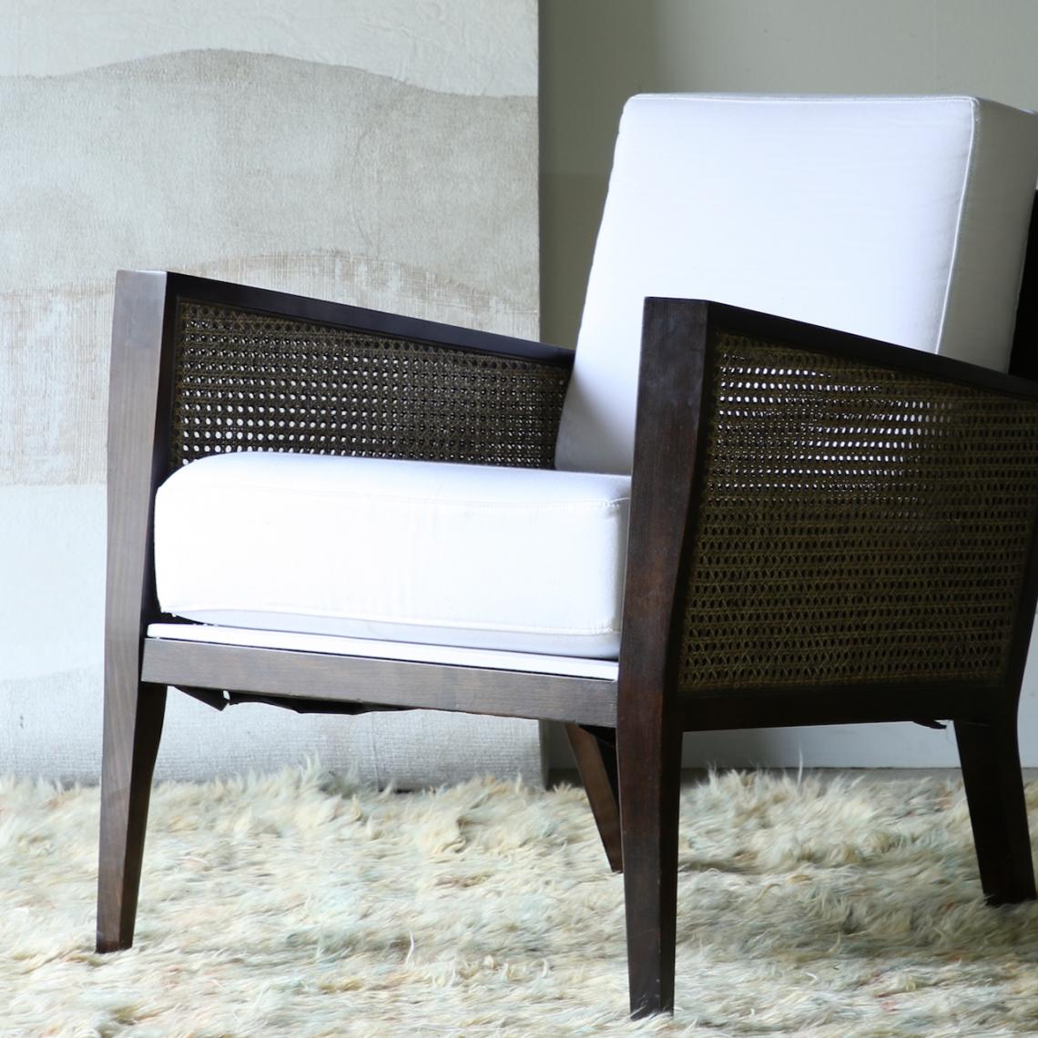 Modern Cane Chair// JS Editions